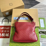 Front view of sleek statement women's handbag – women's luxury handbag