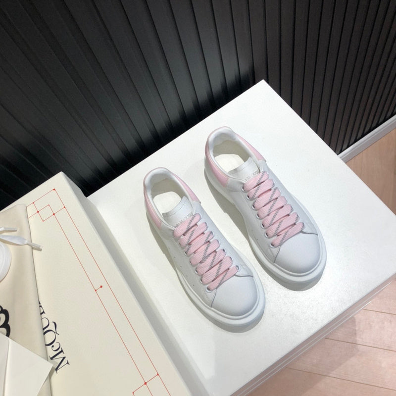 Alexander McQueen clean off-white luxury sneakers view 10 premium leather build
