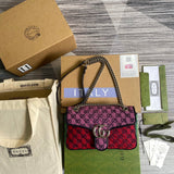 Front view of elevated sleek women's handbag – women's designer-style accessory