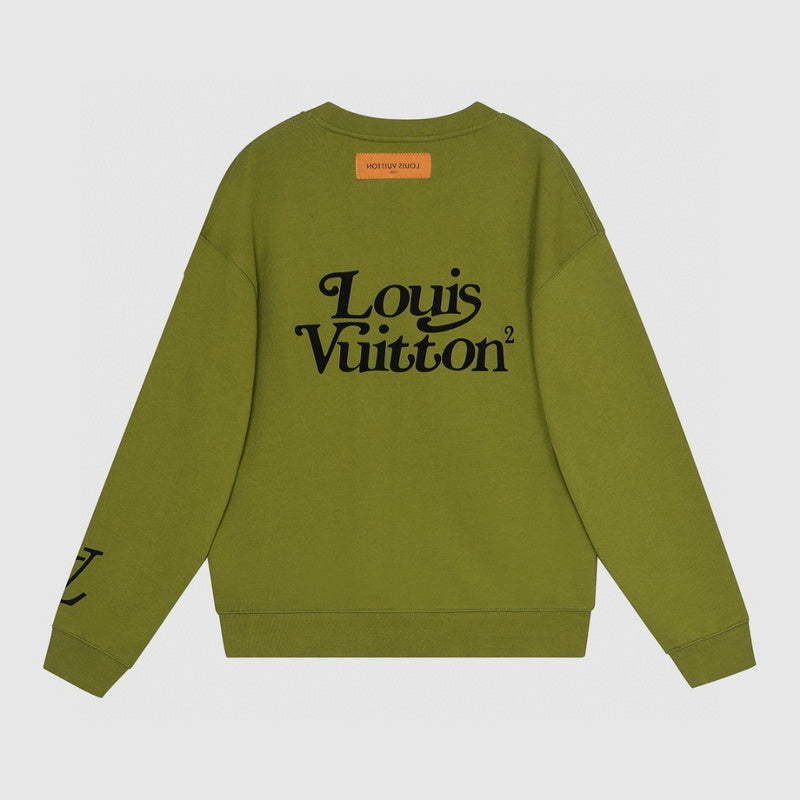 Side profile of Louis Vuitton luxury clothing with contemporary cut