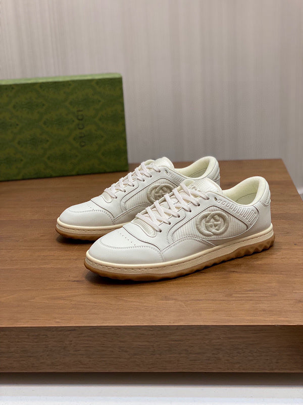 Gucci sneakers detailed view showing premium designer craftsmanship