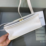 Polished Premium PU Leather Handbag - Chic Everyday Appeal | Women's Statement Accessory #394 - hardware and detail close-up (image 5) of designer-inspired handbag