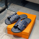 Hermes shoes Style 020 - texture and material detail