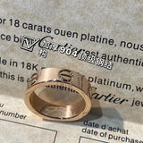 Front view of Cartier unisex jewelry piece