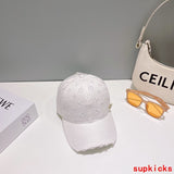 Close-up detail view of Louis Vuitton unisex cap