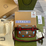 Front view of classic signature women's handbag – women's luxury accessory