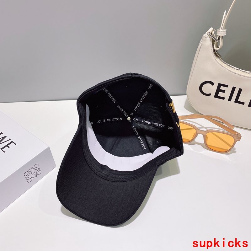 Side view of Louis Vuitton unisex cap
