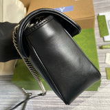 Handle and strap detail of polished signature women's handbag – women's luxury accessory