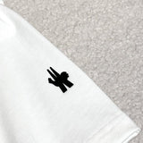 Full styled look of Moncler luxury clothing with signature branding