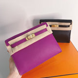 Close-up detail of graceful bag design