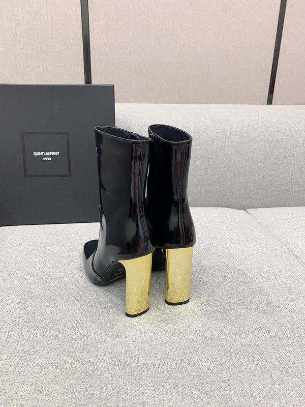 Saint Laurent shoes front view designer style