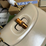 Statement bag shown from front angle