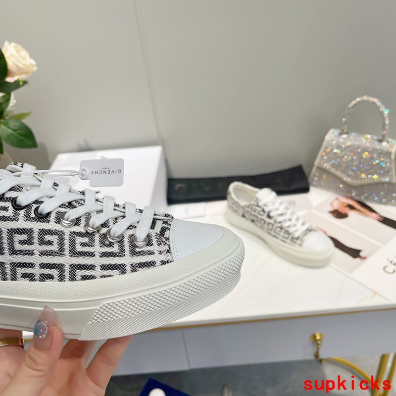 Givenchy Nude Slip-On Sneakers - Heel Detail View