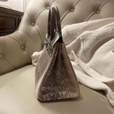  tailored tote bag detail view showing craftsmanship 8