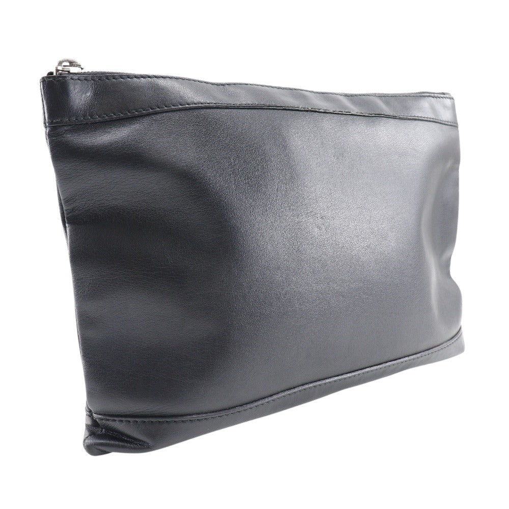 Balenciaga Navy Clutch Bag — Designer Clutch Bag