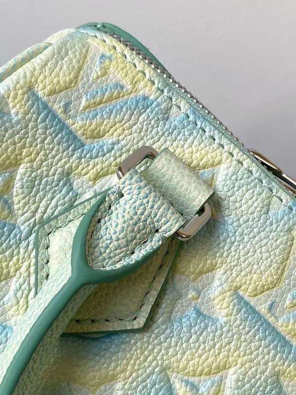 Back view of classic premium women's handbag – women's designer-style accessory