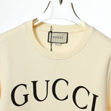 Close-up detail shot of Gucci luxury clothing with tailored silhouette