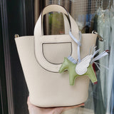  Sleek structured bag front view 19
