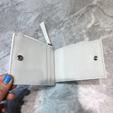 Polished Faux Leather Handbag - Modern Structured Build | Women's Designer-Inspired Purse #995 - styled full view (image 7) of designer-inspired handbag