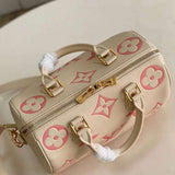 Top view of premium statement women's handbag – women's premium purse