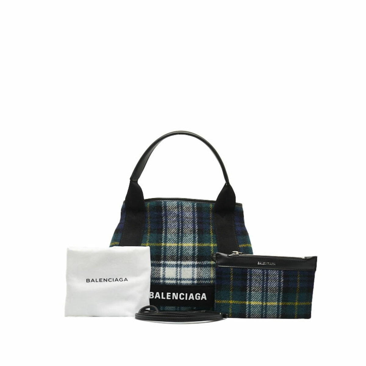 Balenciaga Navy Cabas Tote | Luxury Canvas Tote Bag