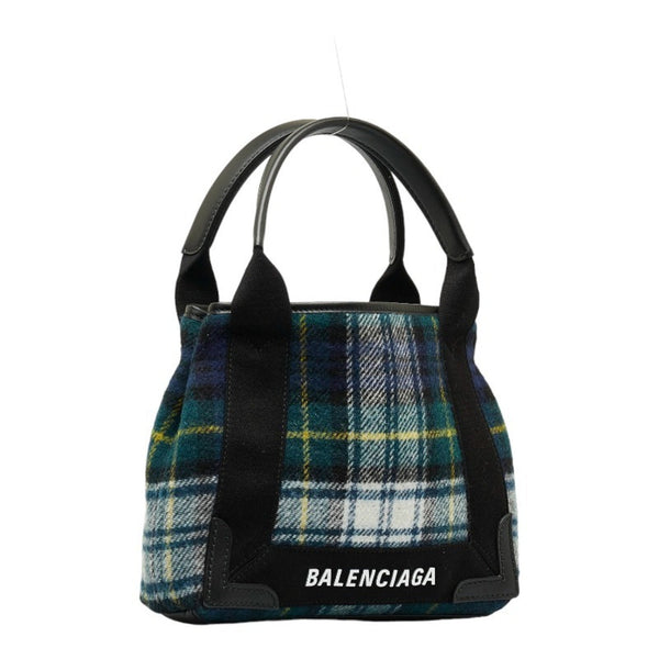 Balenciaga Navy Cabas Tote | Luxury Canvas Tote Bag