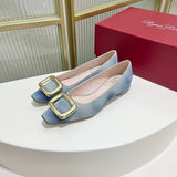 Roger Vivier luxury shoes close-up — premium authentic designer style
