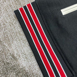 Close-up of Amiri hoodie craftsmanship