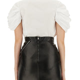 Alexander McQueen tee shirts side profile designer luxury fashion