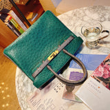 Streamlined bag shown from front angle