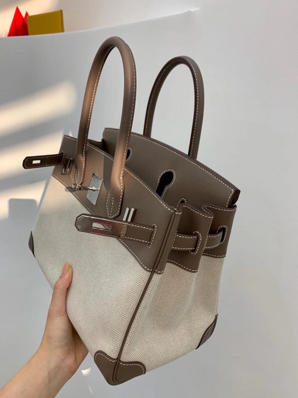 Sleek bag shown from front angle