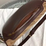 Interior view of sleek refined women's handbag – women's luxury handbag