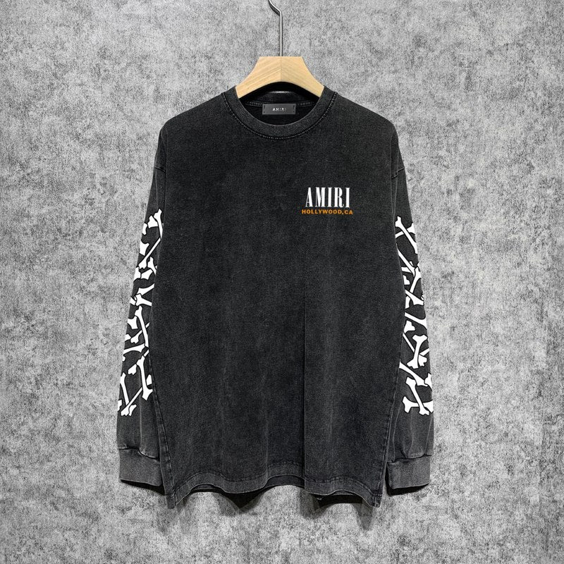 Amiri designer hoodie full view