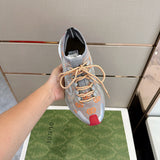 Gucci fresh white-and-black luxury sneakers view 7 sleek tonal finish
