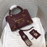 Interior view of everyday-luxe sleek women's handbag – women's statement bag