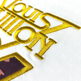 Back view of Louis Vuitton cotton t-shirt with relaxed-fit cut