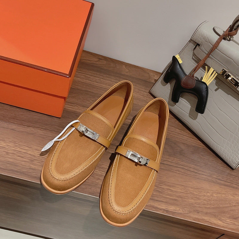 Hermes shoes Style 282 - side profile detail