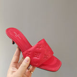 Louis Vuitton shoes Style 227 - back heel detail