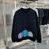 Back view of Louis Vuitton luxury clothing with tailored silhouette