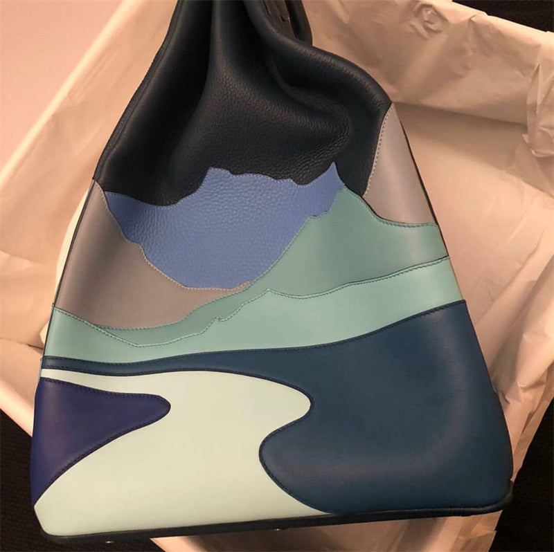 Close-up detail of timeless bag design