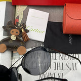Front view of Cartier unisex sunglasses