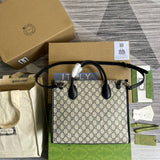Front view of refined structured women's handbag – women's luxury handbag