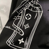 Back view of Louis Vuitton cotton t-shirt with everyday silhouette