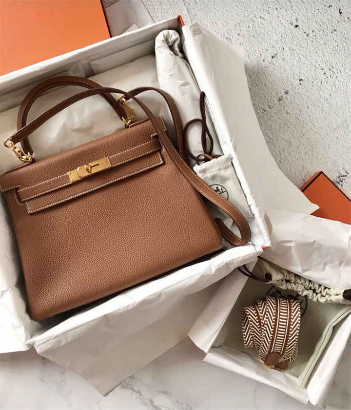 Close-up detail of classic bag design