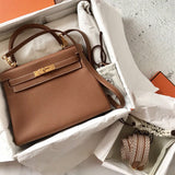 Close-up detail of classic bag design