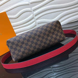 Close-up detail of structured premium women's handbag – women's designer-style accessory