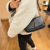  contemporary carryall bag detail view showing craftsmanship