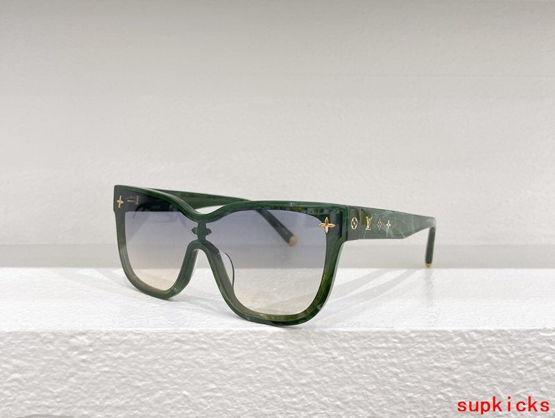 Full view of Louis Vuitton unisex sunglasses