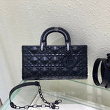Back view of polished modern women's handbag – women's premium purse