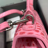 Timeless Vegan Leather Handbag - Everyday Elegance | Women's Everyday Carry Handbag #585 - styled full view (image 7) of designer-inspired handbag